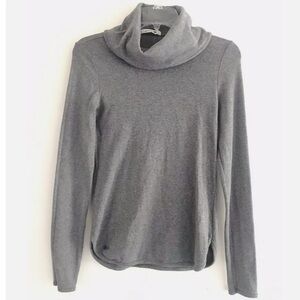 Lacoste | Devanlay Turtleneck Women Sz 36 Gray Long Sleeves Pullover Knit Cotton